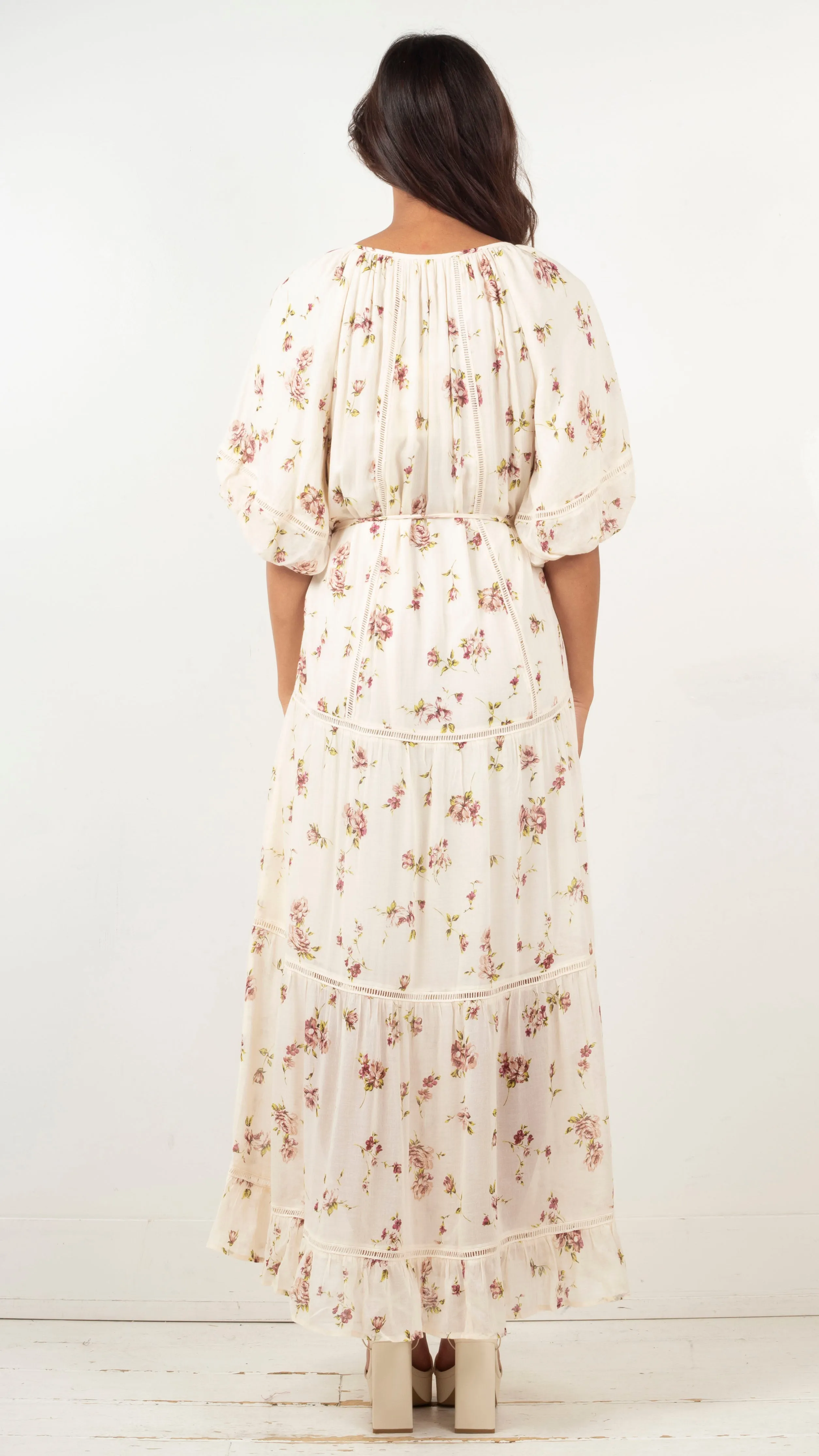 Alannah Maxi Dress - Ivory