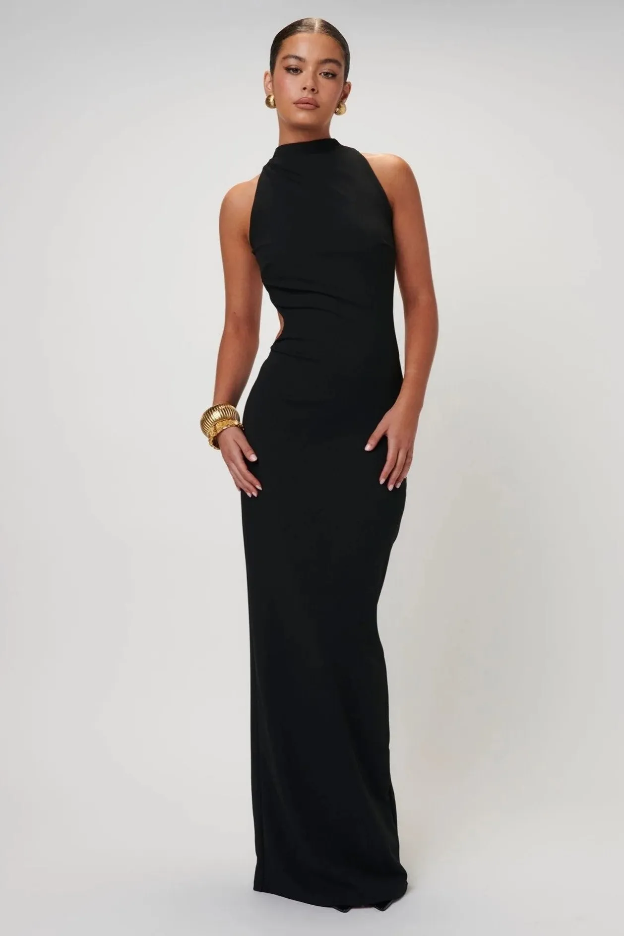 Ambre Gown - Black