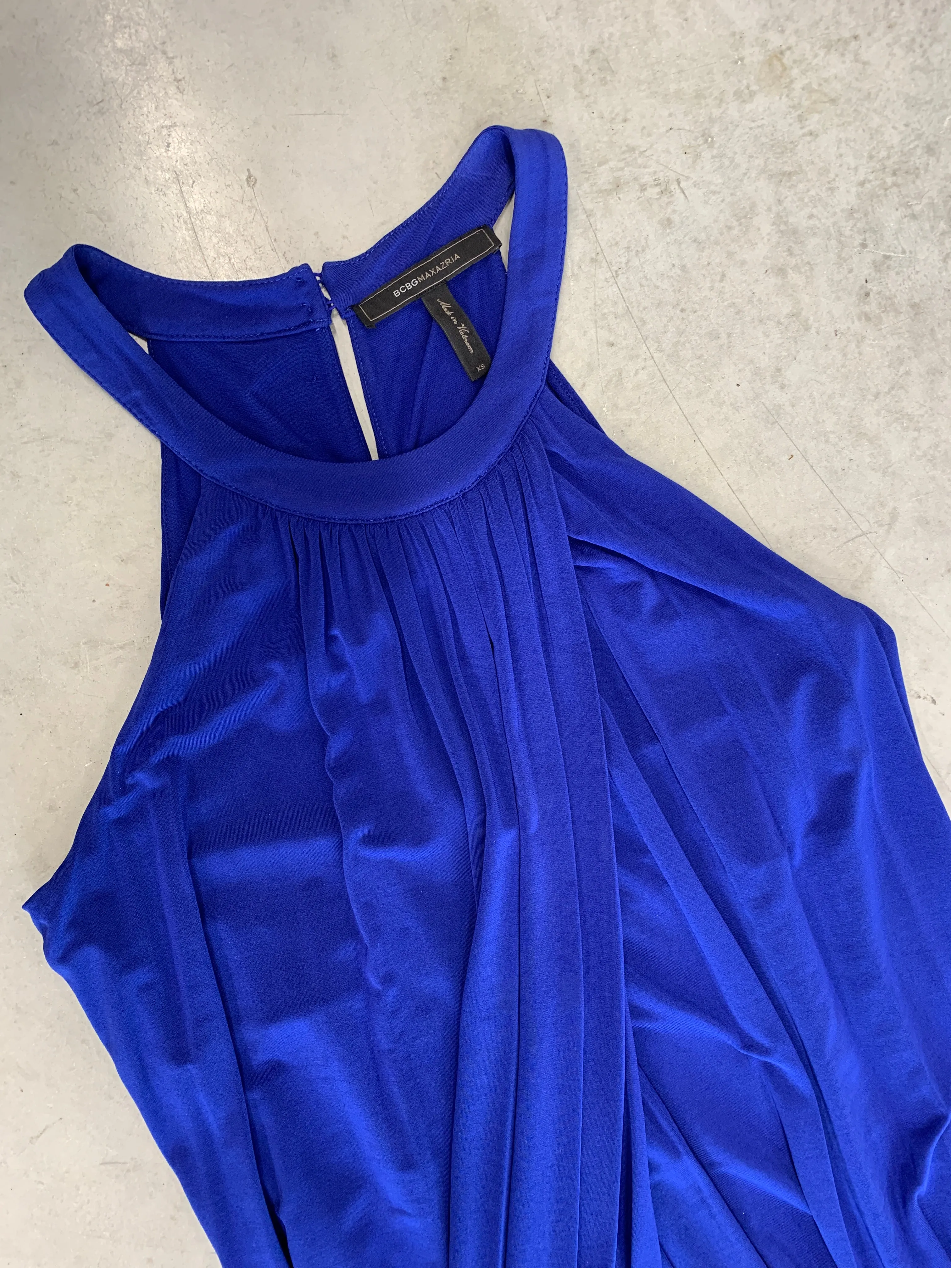 BCBGMaxaria Cobalt Bodycon Dress XS