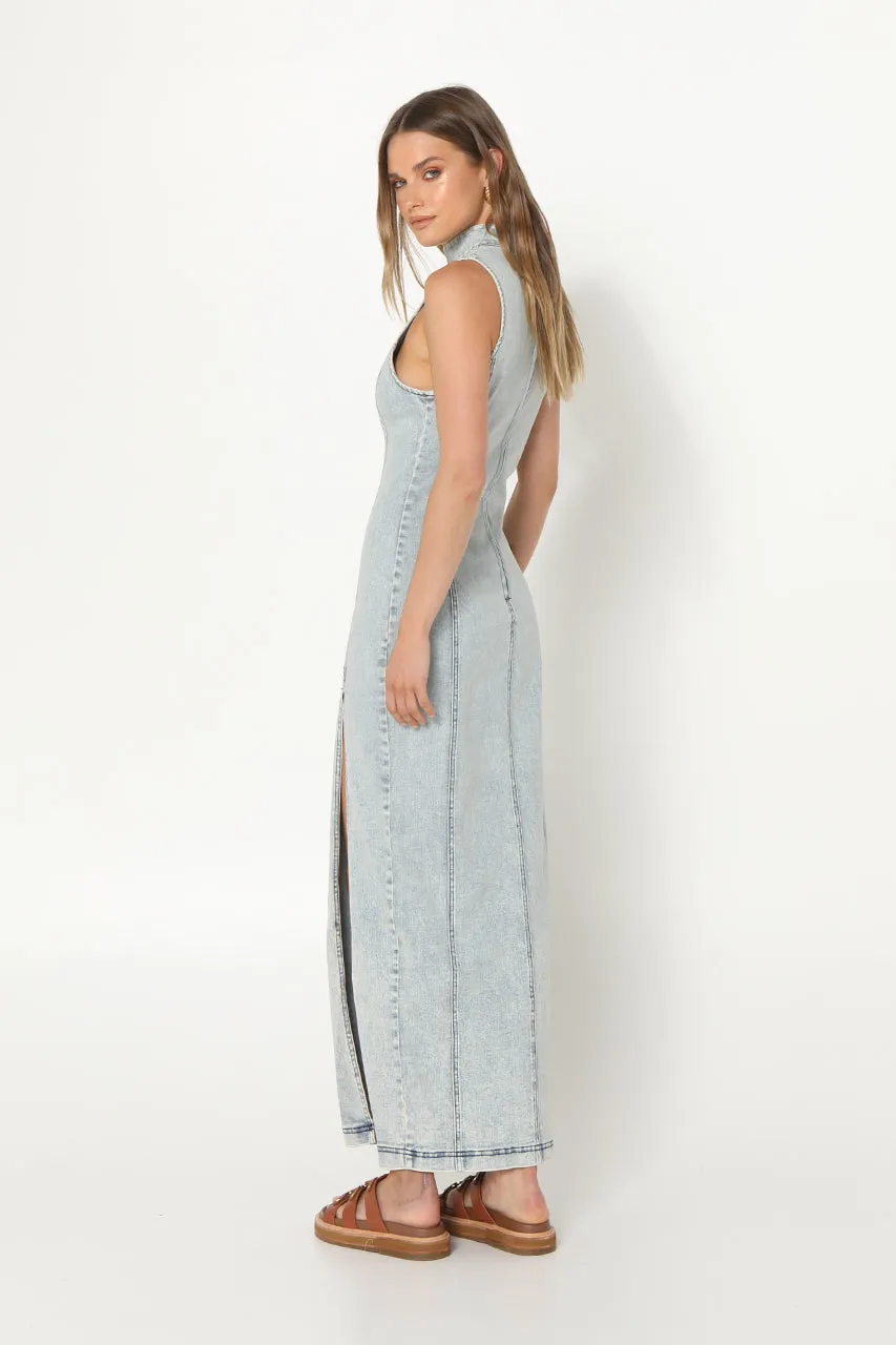 Belle Maxi Dress | Denim