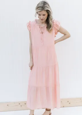 Blush and Ruffles Dress