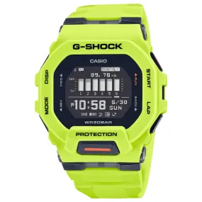 CASIO G-Shock GBD200-9 Move Watch Power Trainer Bright Yellow Bluetooth