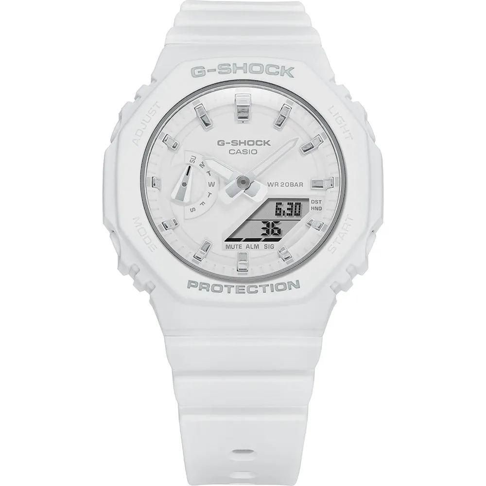 Casio G-Shock GMA-S2100 “Mini CasiOak” S Series White Watch GMAS2100-7A