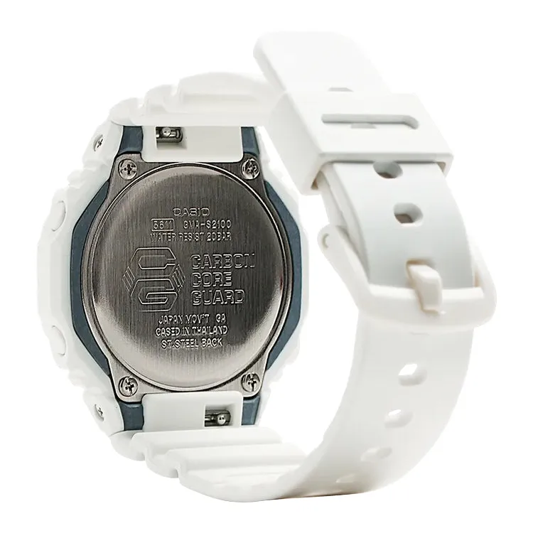 Casio G-Shock GMA-S2100 “Mini CasiOak” S Series White Watch GMAS2100-7A