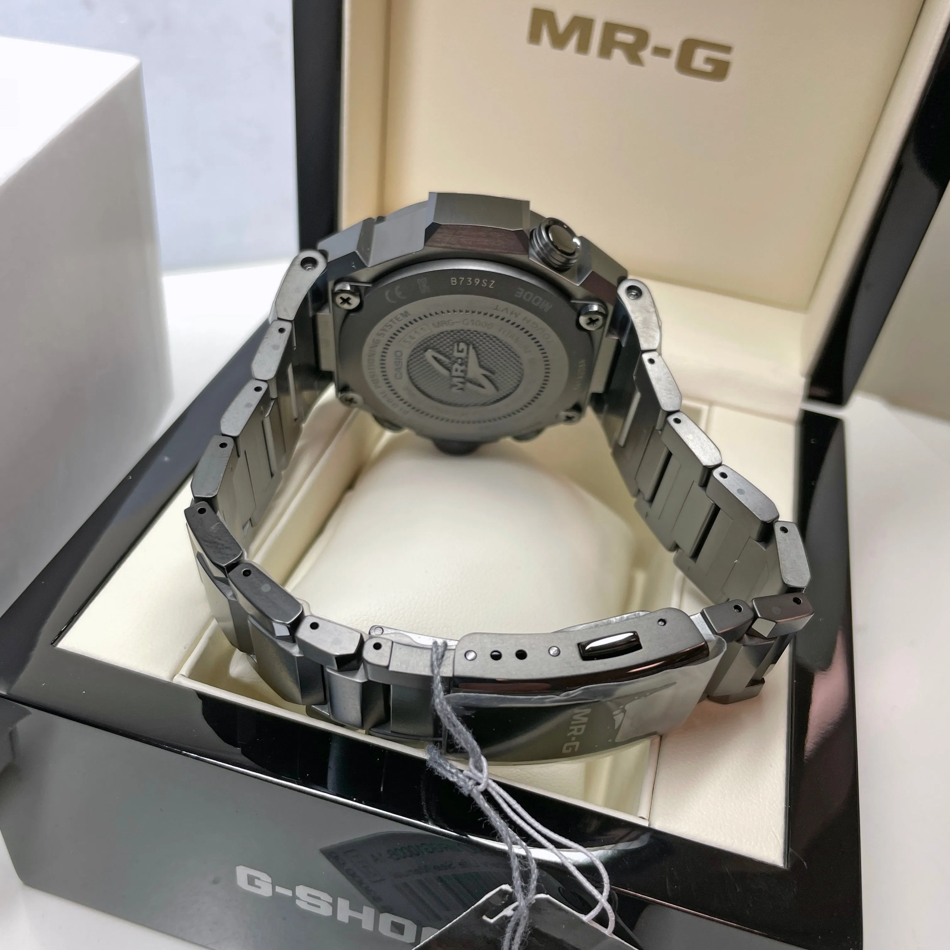 Casio G-Shock MR-G GPS Black Titanium Limited Edition Watch MRGG1000B-1A