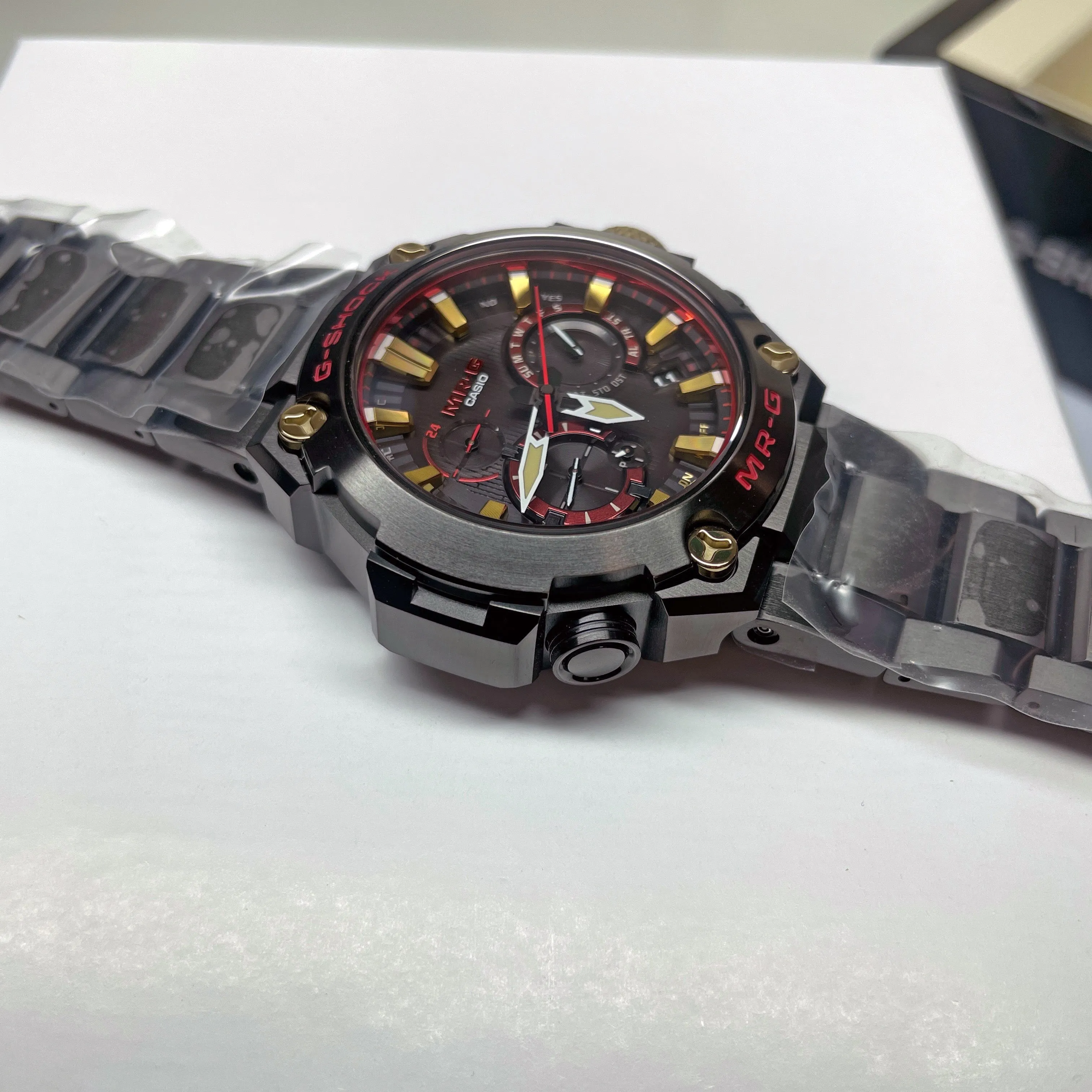 Casio G-Shock MR-G Red Titanium Limited Edition Watch MRGB2000B-1A4