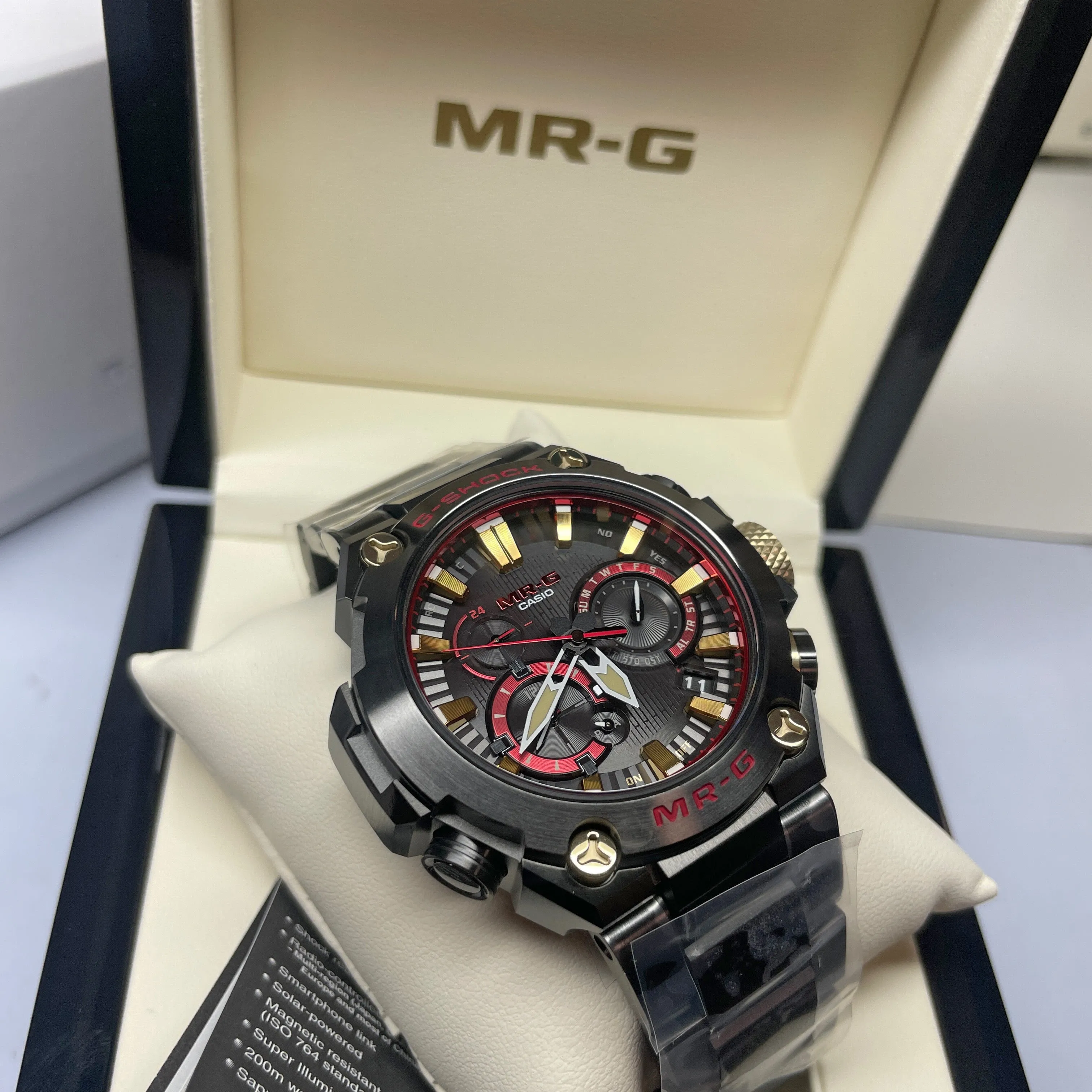 Casio G-Shock MR-G Red Titanium Limited Edition Watch MRGB2000B-1A4