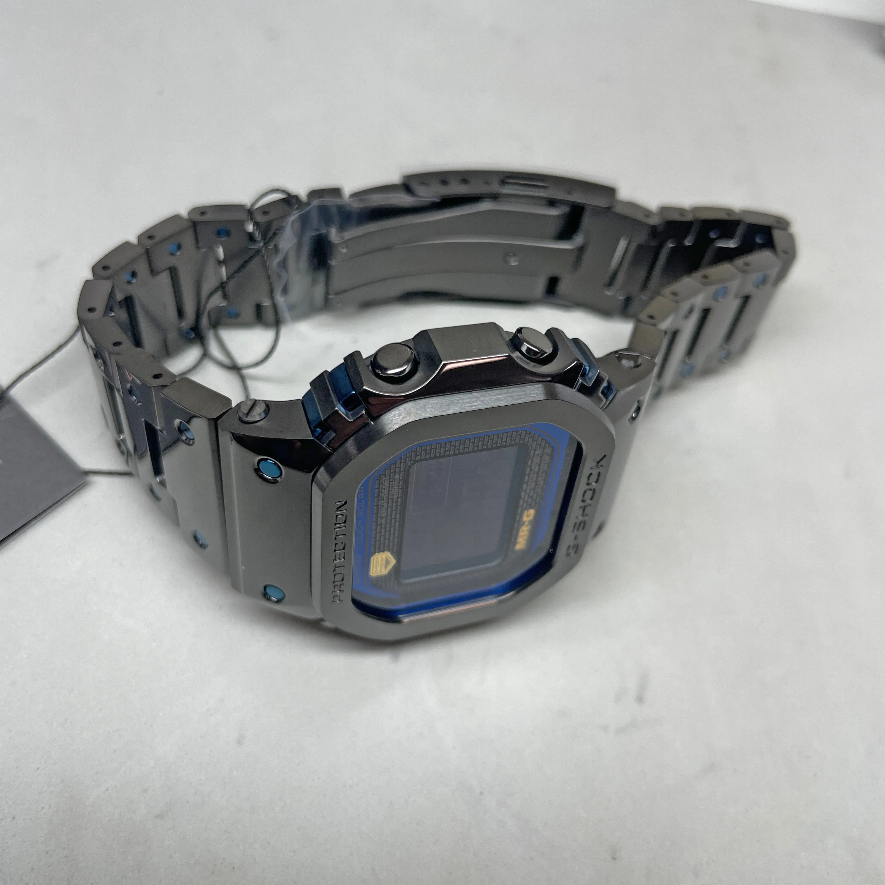 Casio G-SHOCK MRG Ao Zumi Blue Black Titanium Square MRGB5000-BA1 Watch Limited Edition