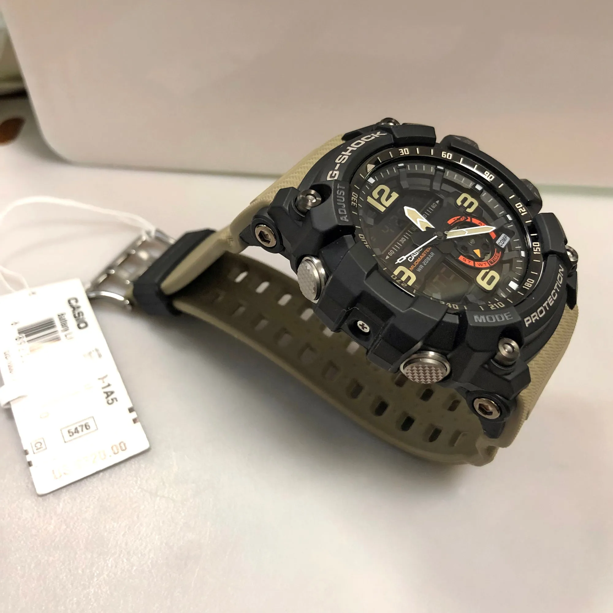 Casio G-Shock Mudmaster Master of G Tan Watch GG1000-1A5