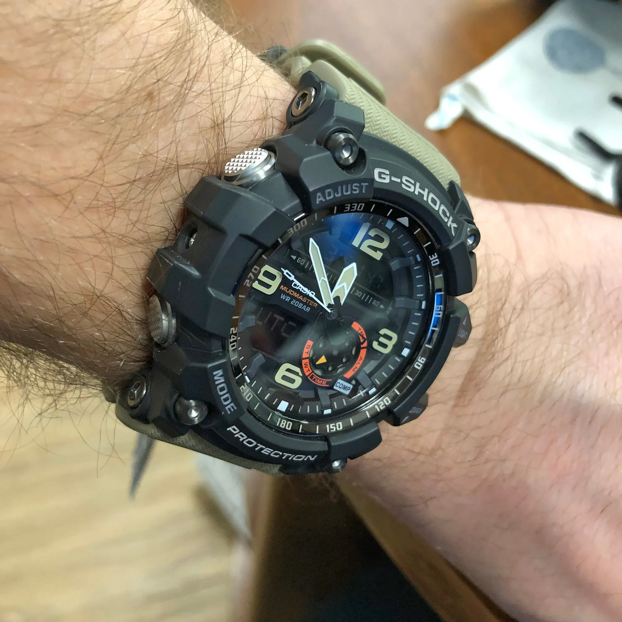 Casio G-Shock Mudmaster Master of G Tan Watch GG1000-1A5