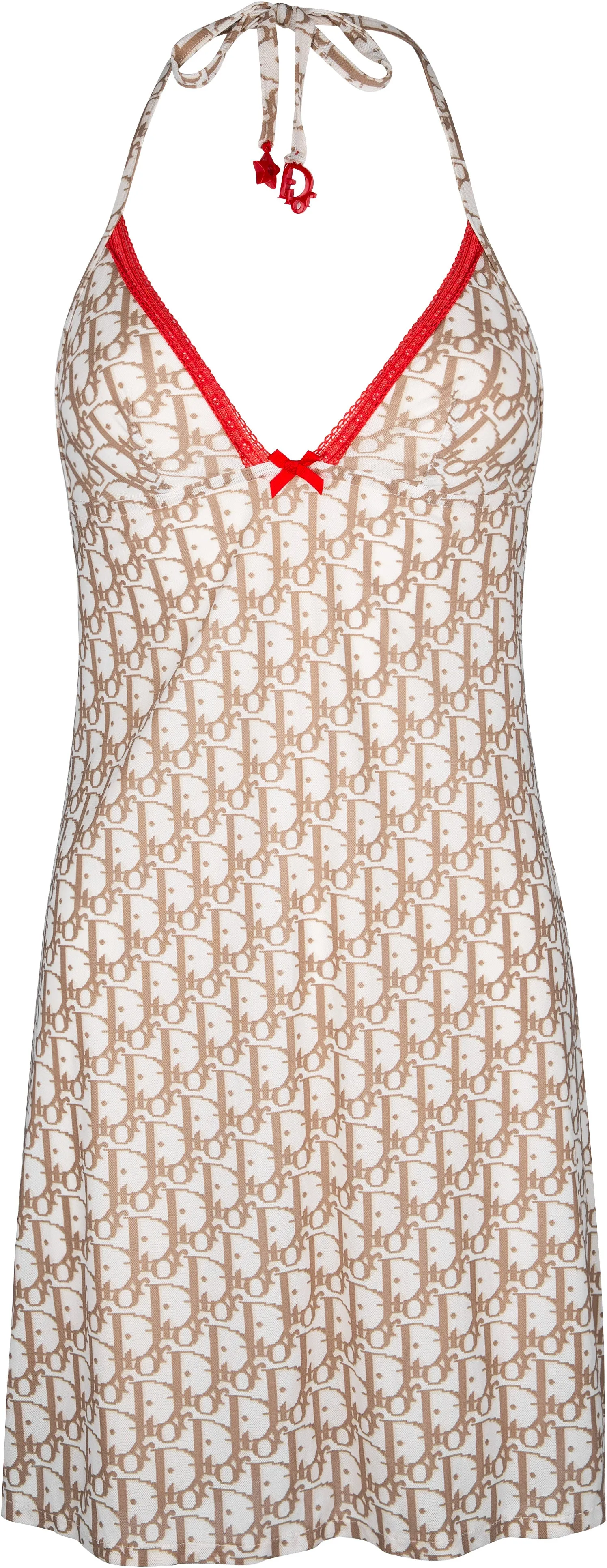 Christian Dior Beige Diorissimo Mini Dress