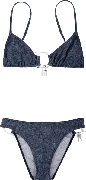 Christian Dior Fall 2001 Denim Saddle Bikini