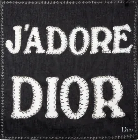 Christian Dior J'Adore Dior Monogram Silk Scarf