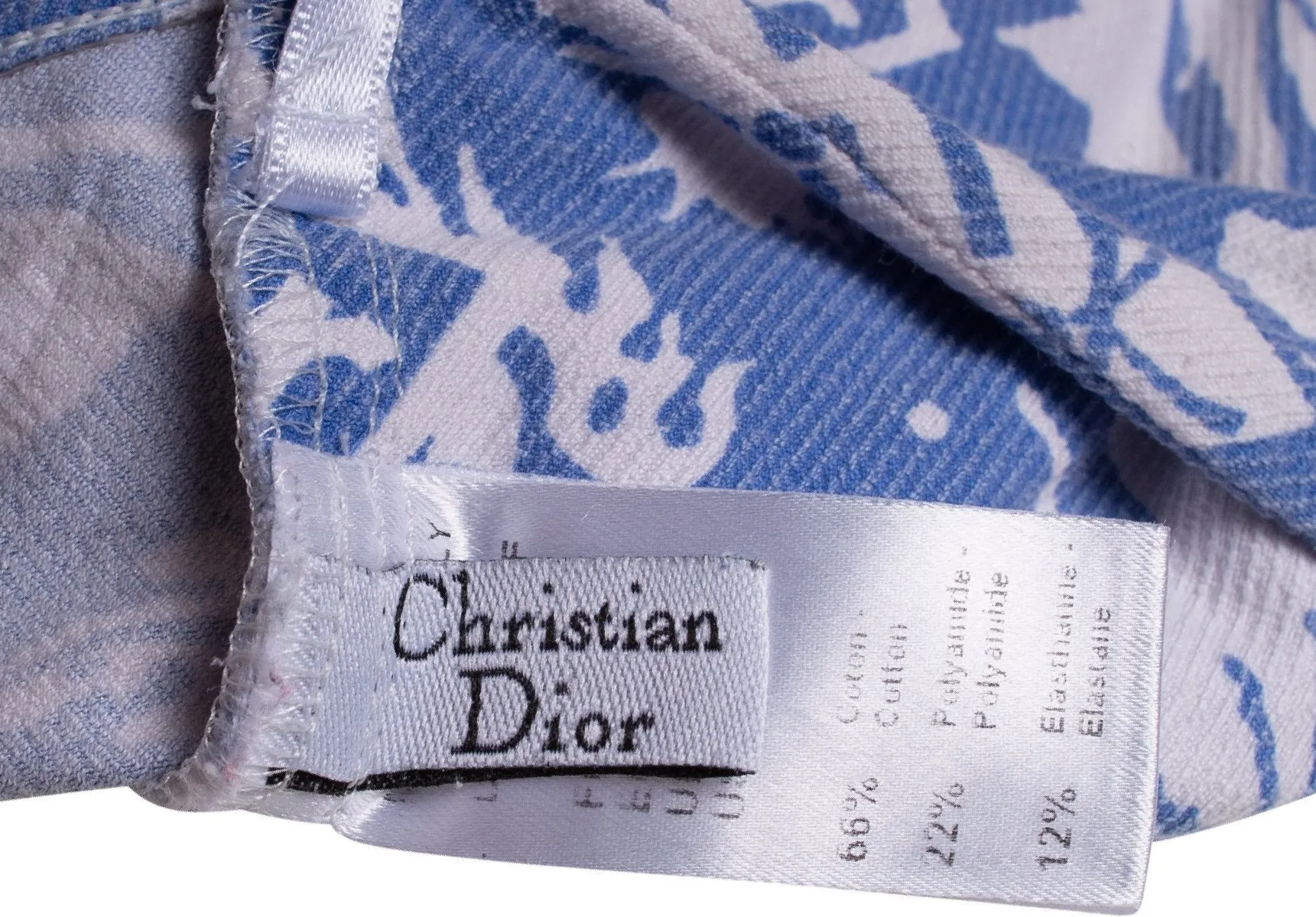 Christian Dior Surf Chick Bustier Dress