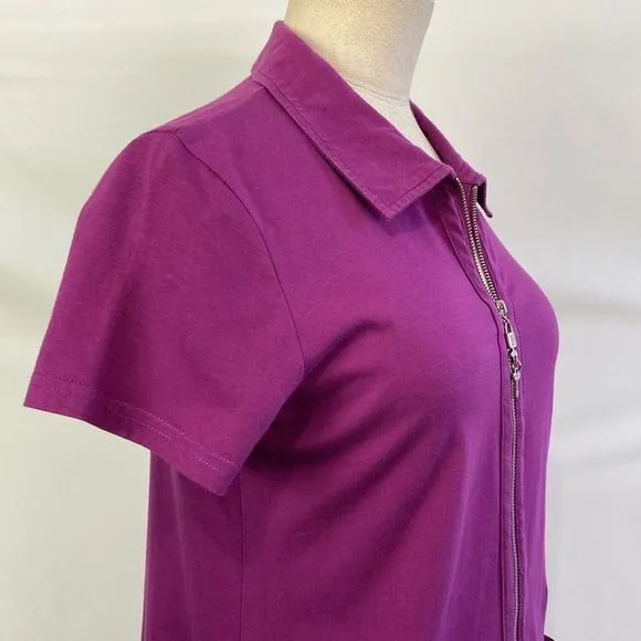 ChristianDiorPurple Zip with Charms Dress