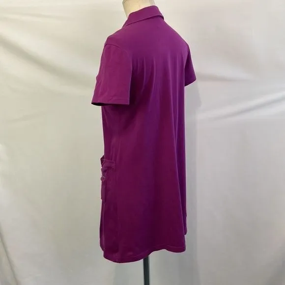 ChristianDiorPurple Zip with Charms Dress