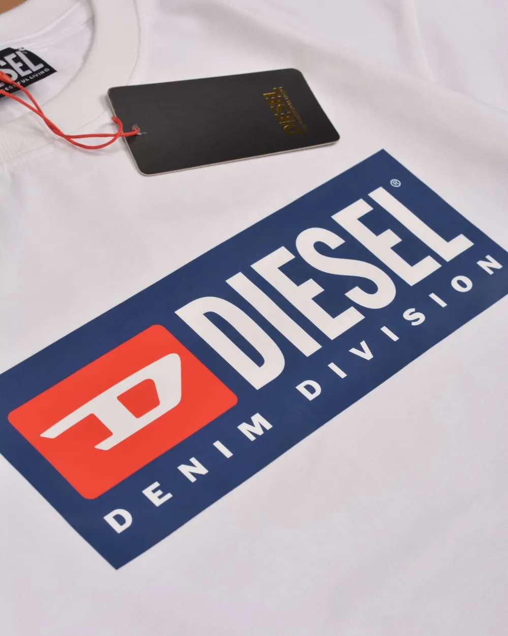 Diesel Denim Division T-shirt White