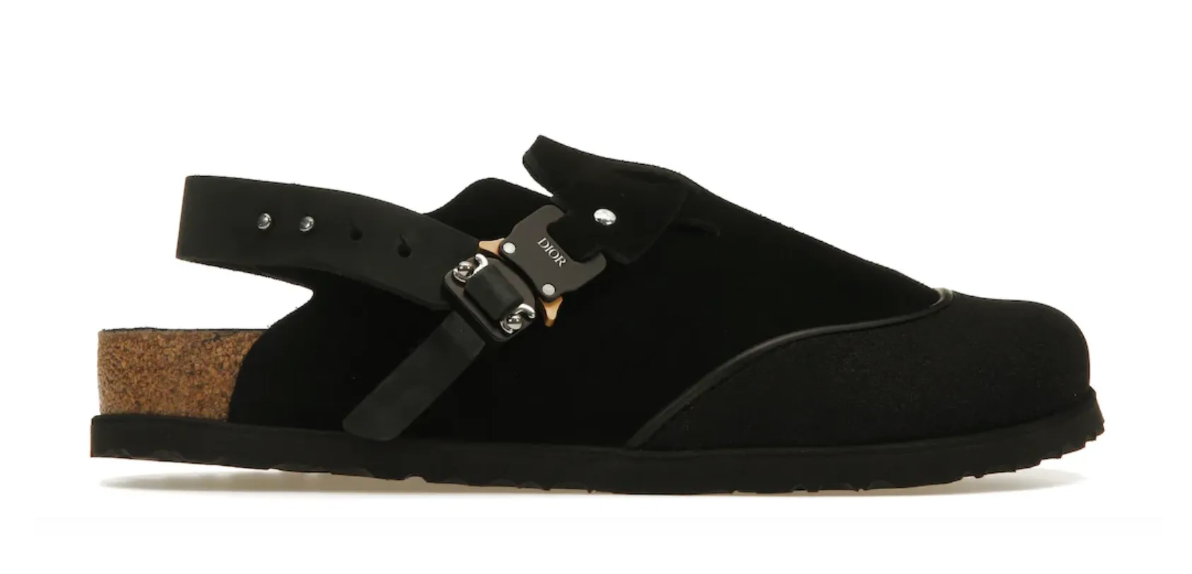 DIOR BY BIRKENSTOCK TOKIO MULE BLACK