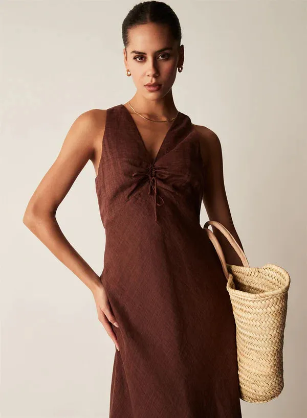 Dolce Dress Cocoa