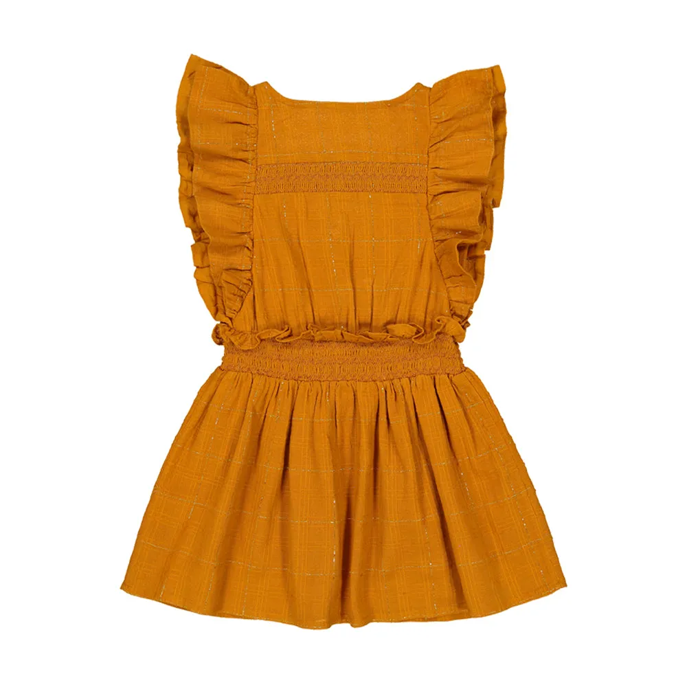 DRESS CAMILLE - Caramel