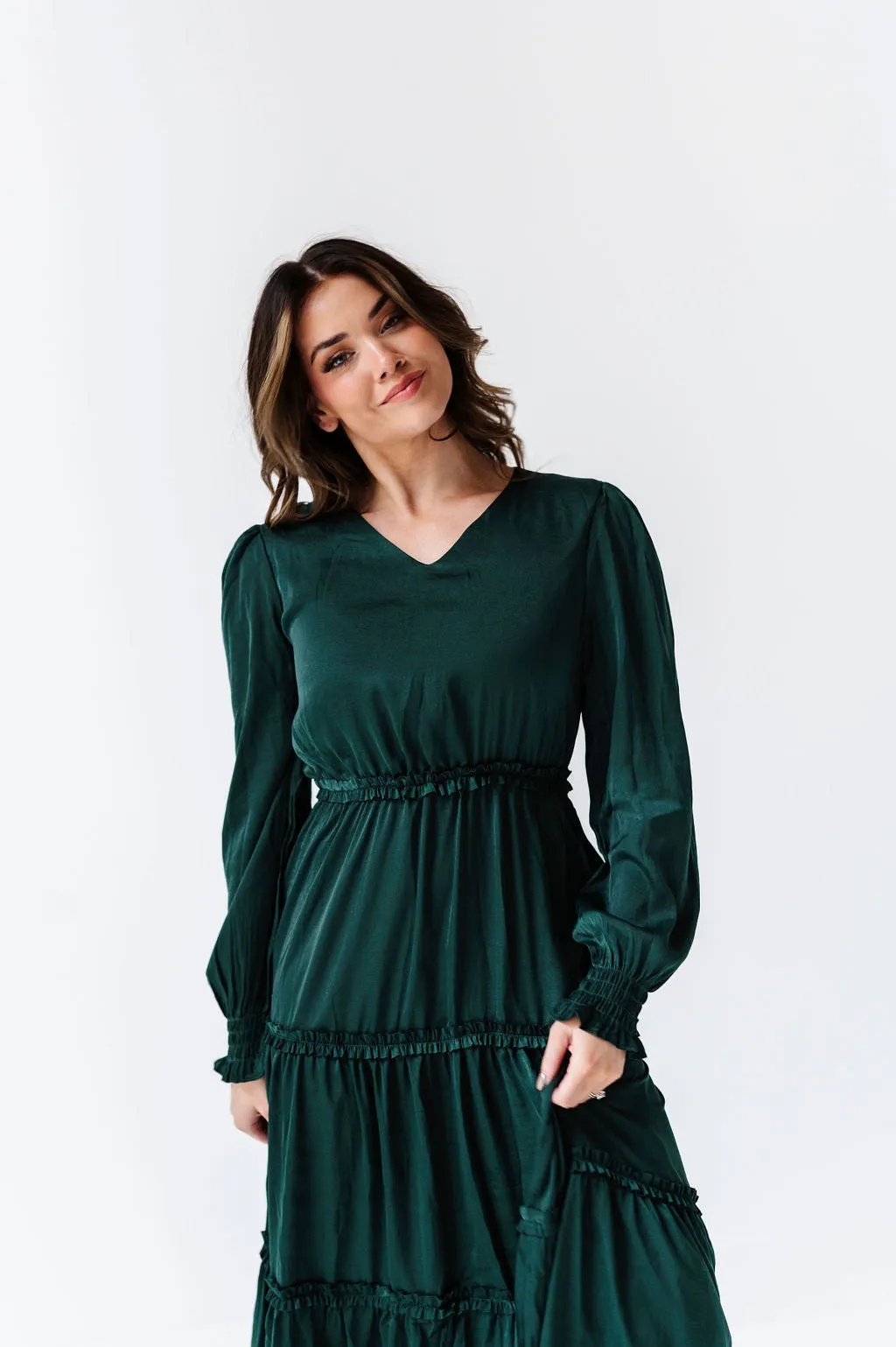 Eve Ruffle Dress