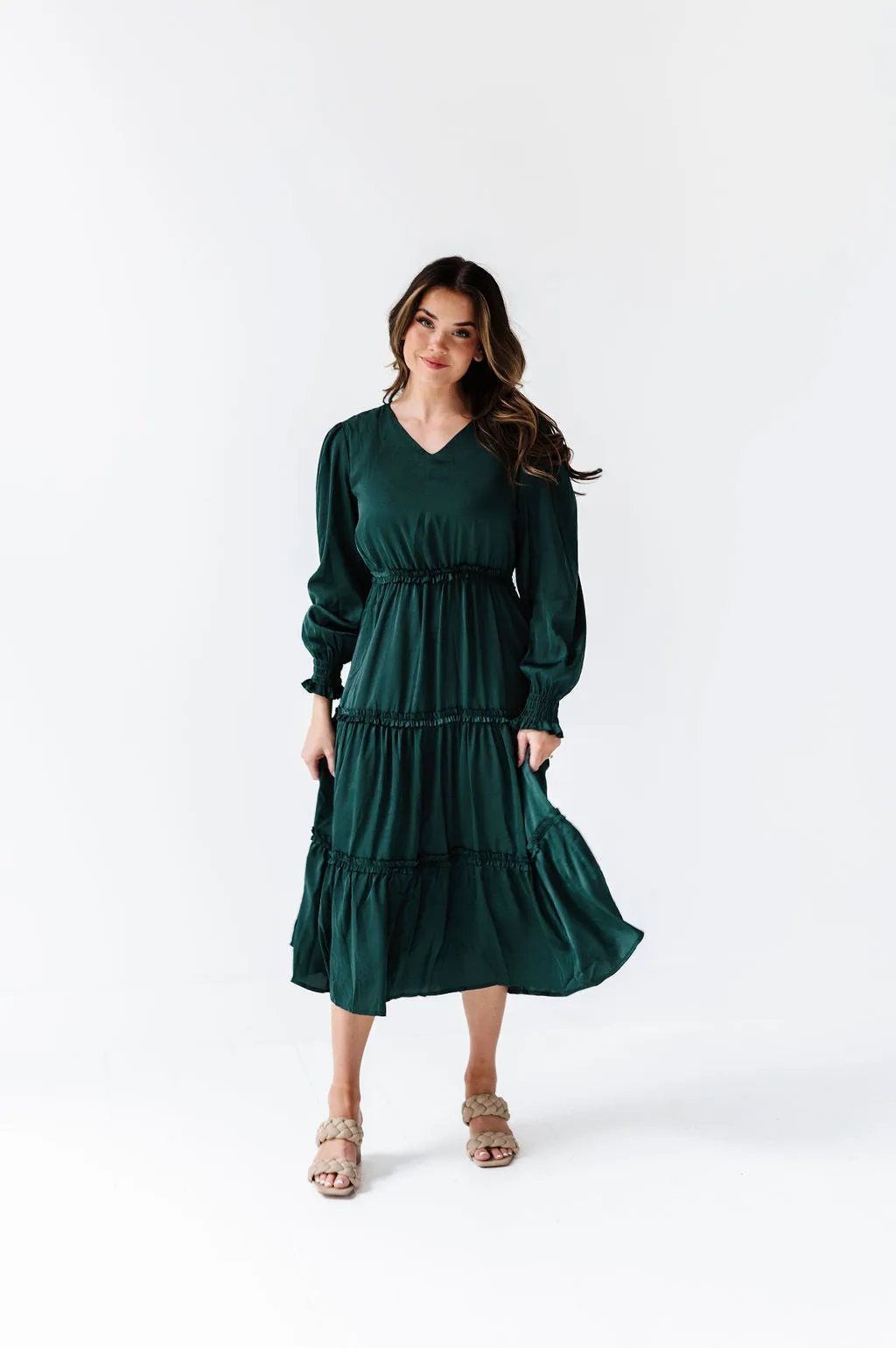 Eve Ruffle Dress