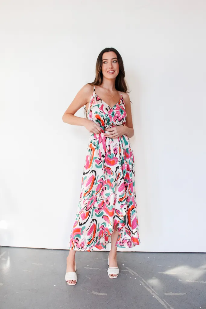 Exotic Traveler Midi Dress