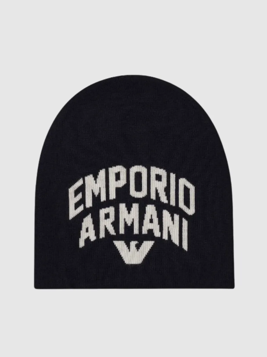 Gorro Logo Jaquard Emporio Armani