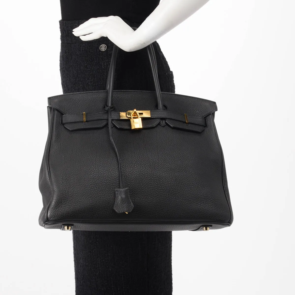 Hermes Black Togo Birkin 35 GHW