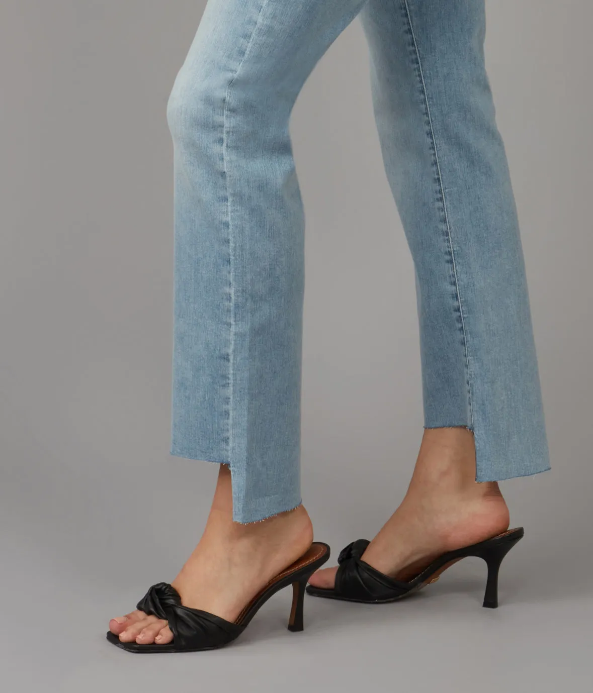 JASPER-TD Mid Rise Straight Jeans