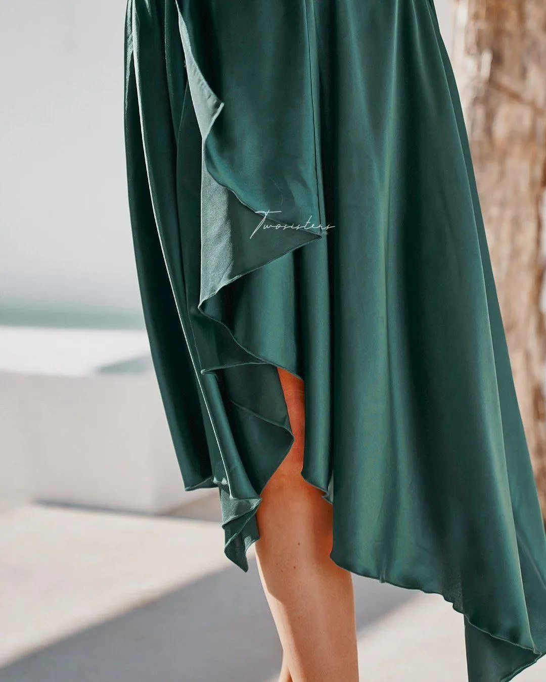 Kathleen Dress - Emerald Green