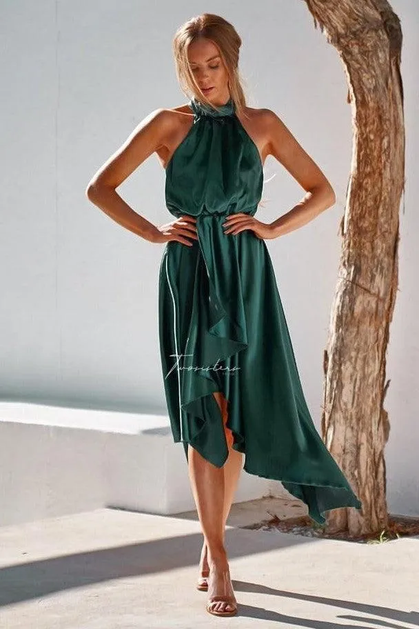 Kathleen Dress - Emerald Green