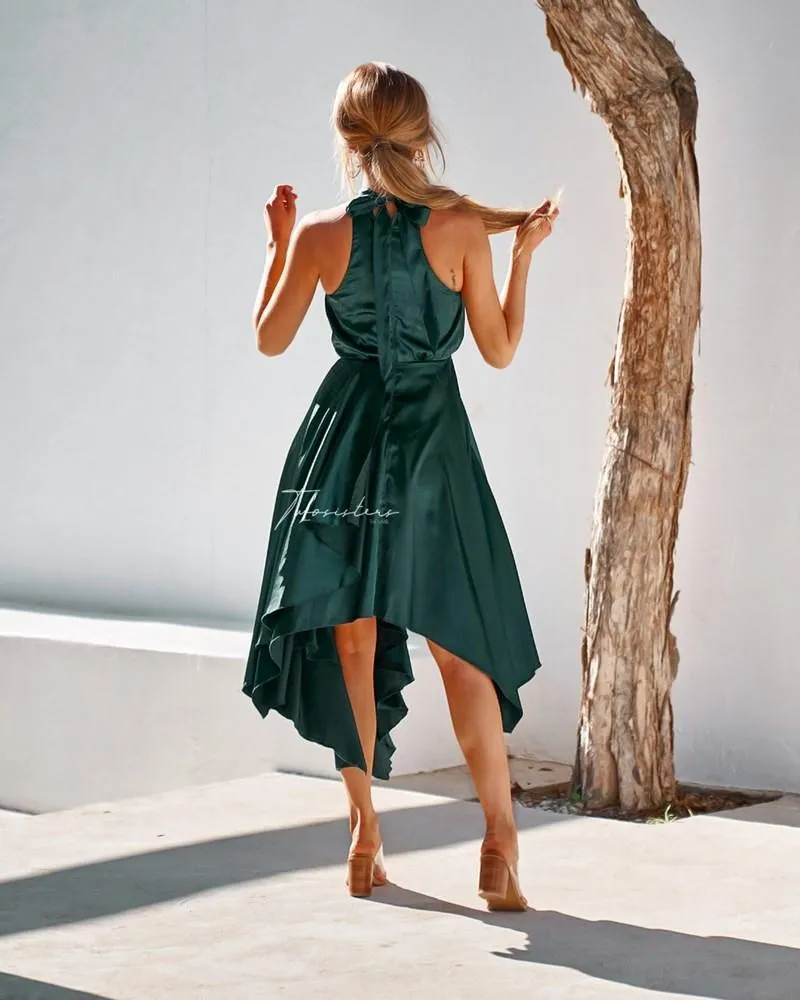 Kathleen Dress - Emerald Green