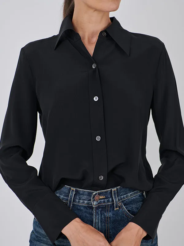 Leona Shirt in True Black