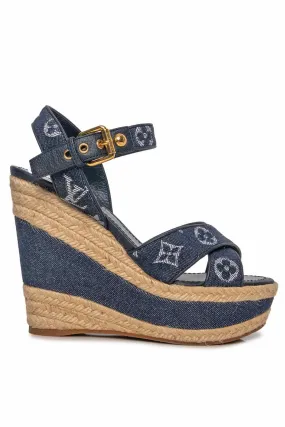 Louis Vuitton Size 37 Wedges