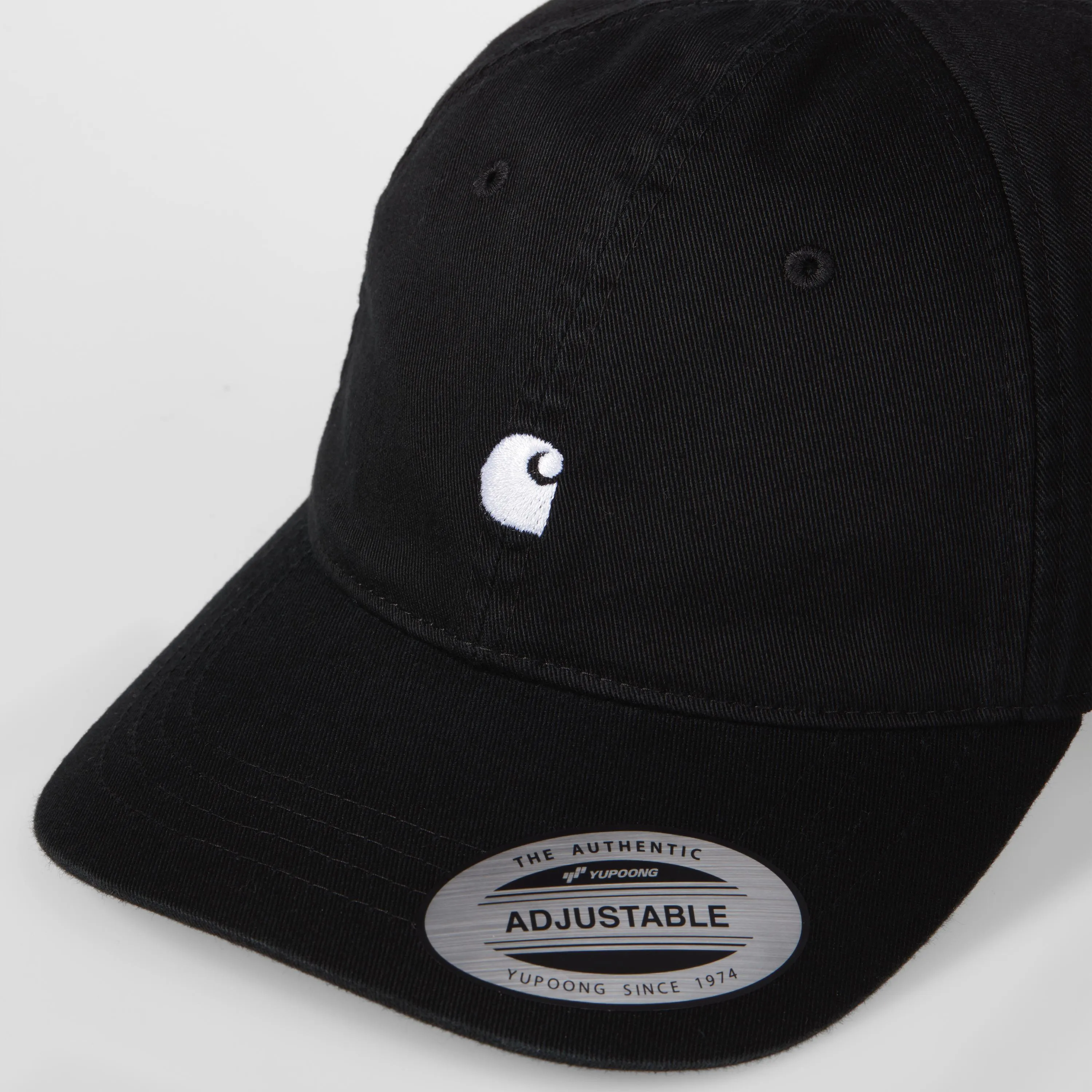 Madison Logo Cap | Black / White