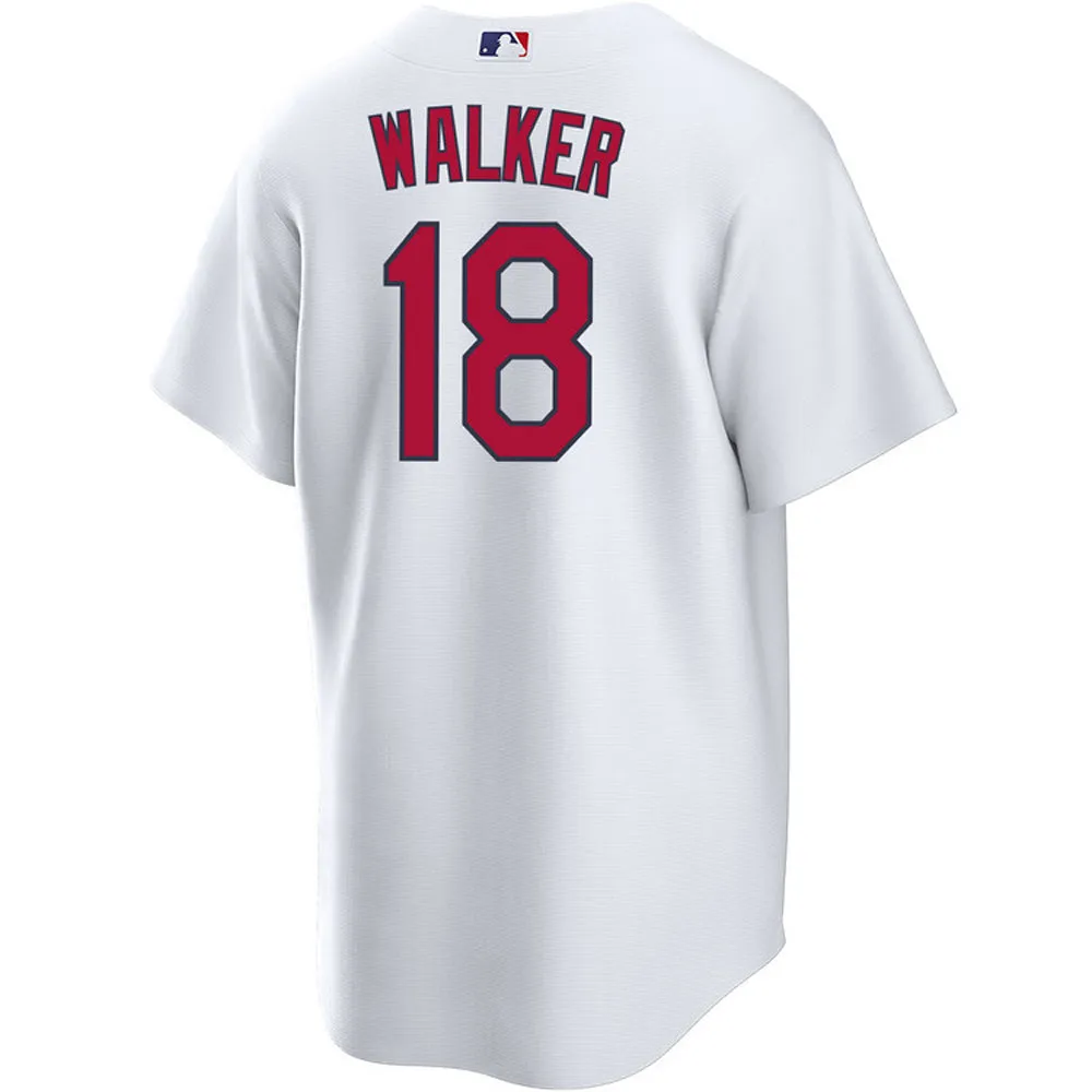 Men's St. Louis Cardinals Jordan Walker Cool Base Replica Home Jersey - White