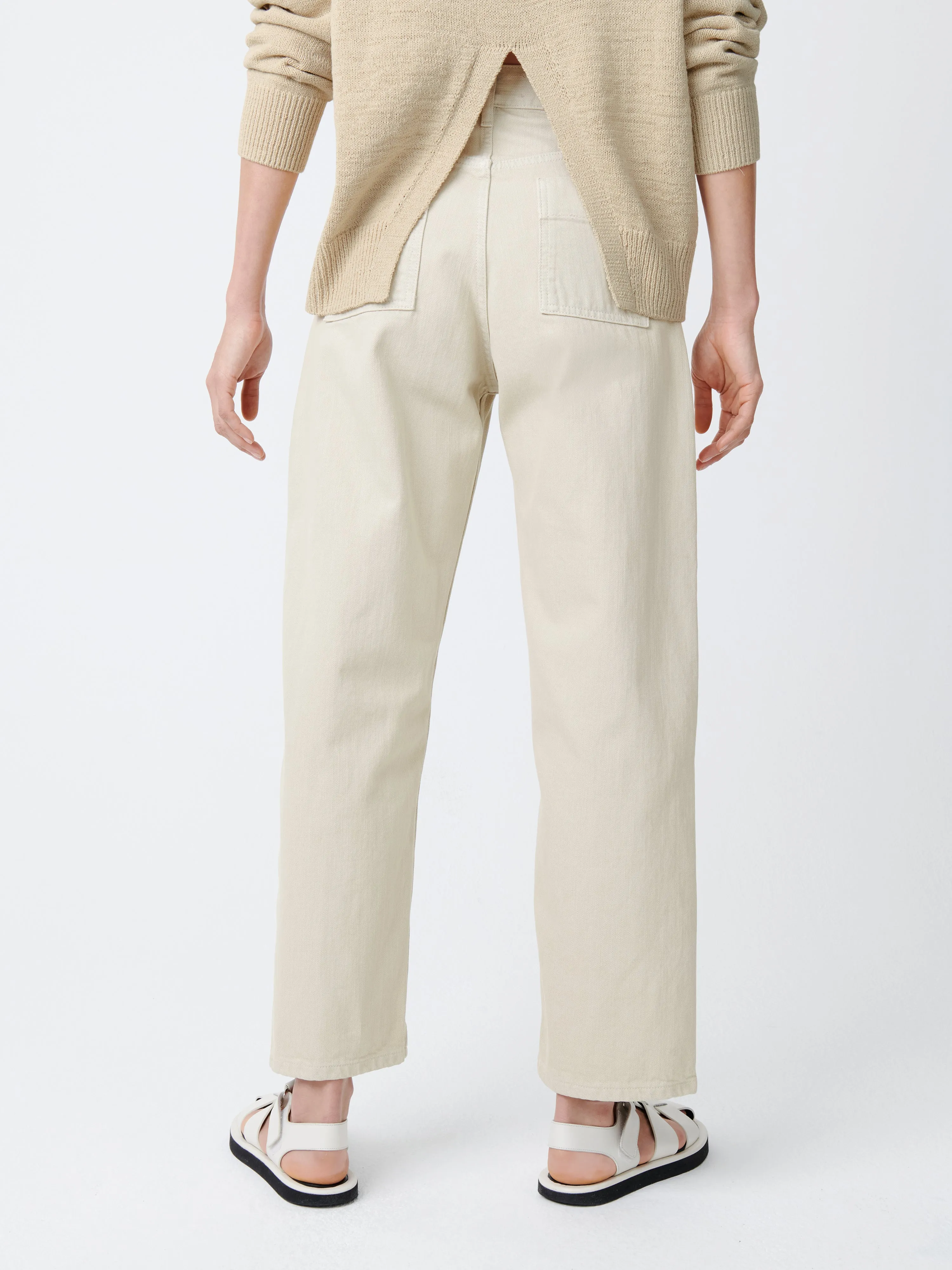 Ruthe Denim Pant in Dove