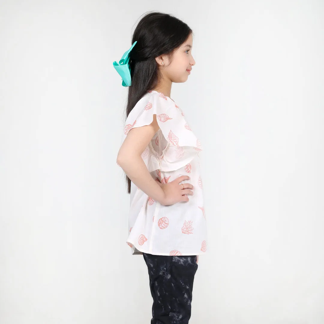 Sea Shell Printed Top