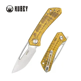 Thalia Front Flipper EDC Pocket Folding Knife Ultem Handle 3.27 Satin D2 KU331J