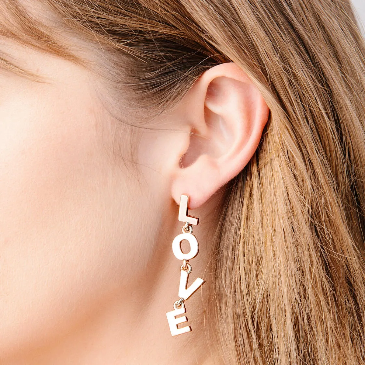 'True Love' Statement Earrings