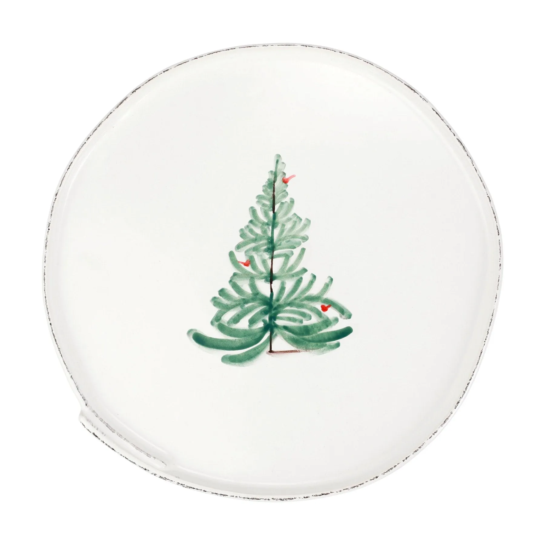 VIETRI Lastra Holiday Cake Stand