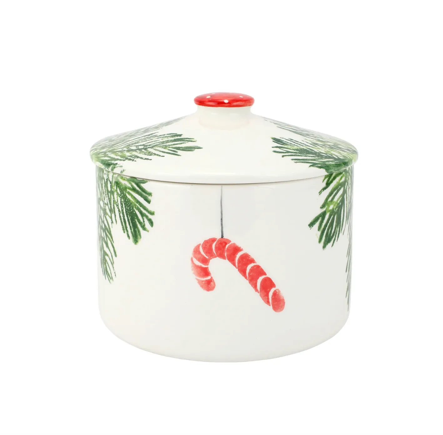 VIETRI Nutcracker Biscotti Jar