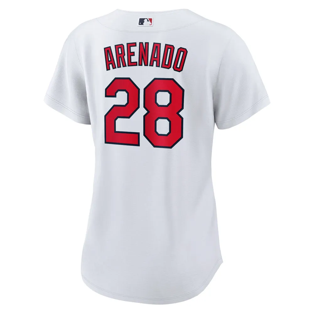 Women's St. Louis Cardinals Nolan Arenado Home Official Player Jersey - White