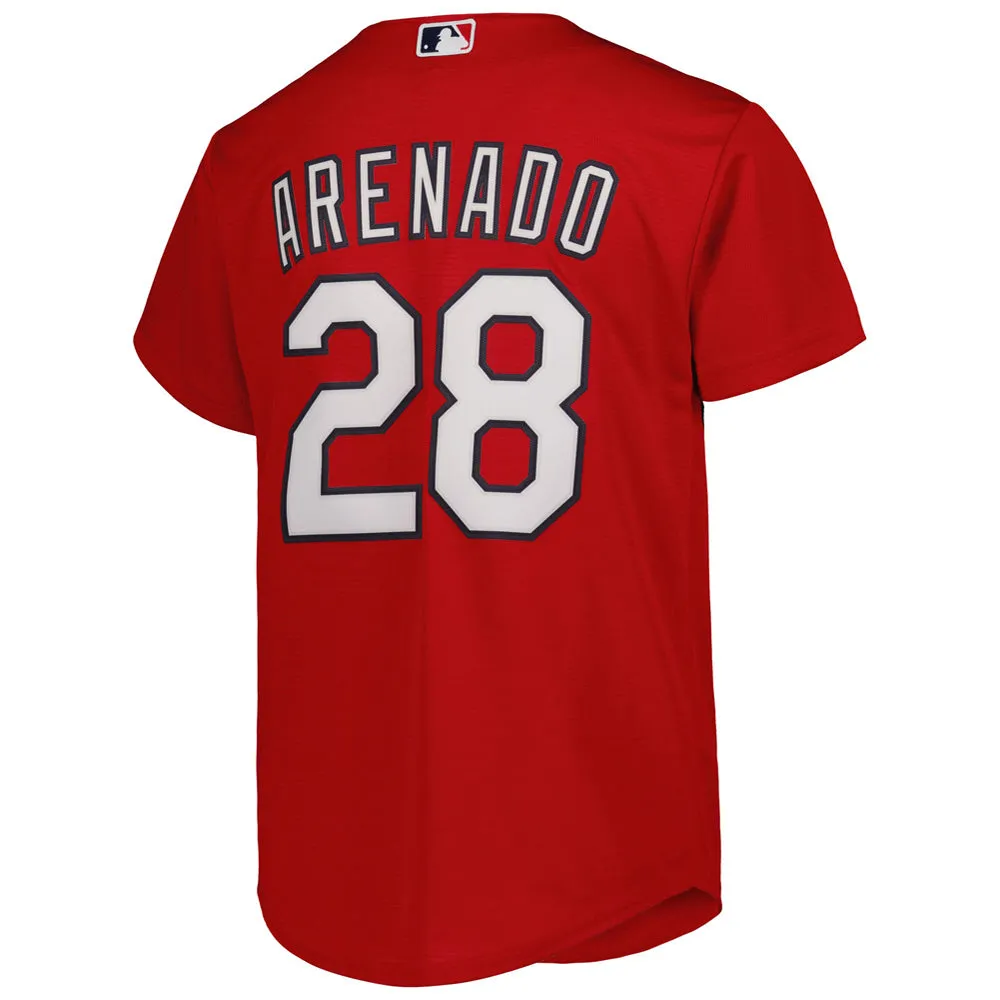 Youth St. Louis Cardinals Nolan Arenado Alternate Player Jersey - Red