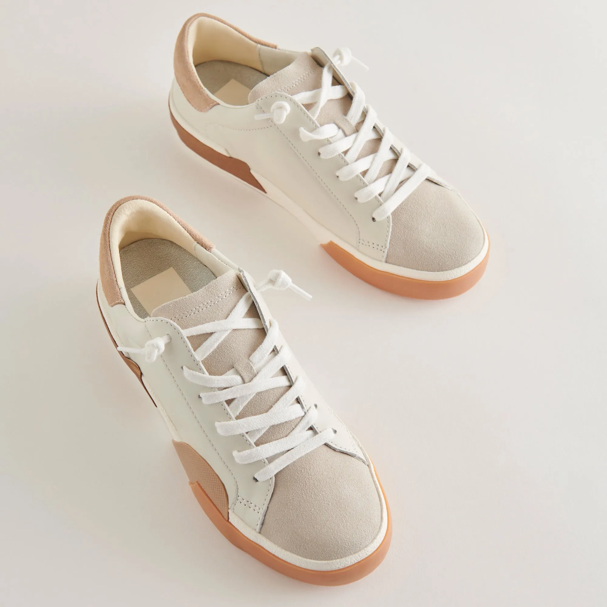 ZINA SNEAKERS WHITE TAN