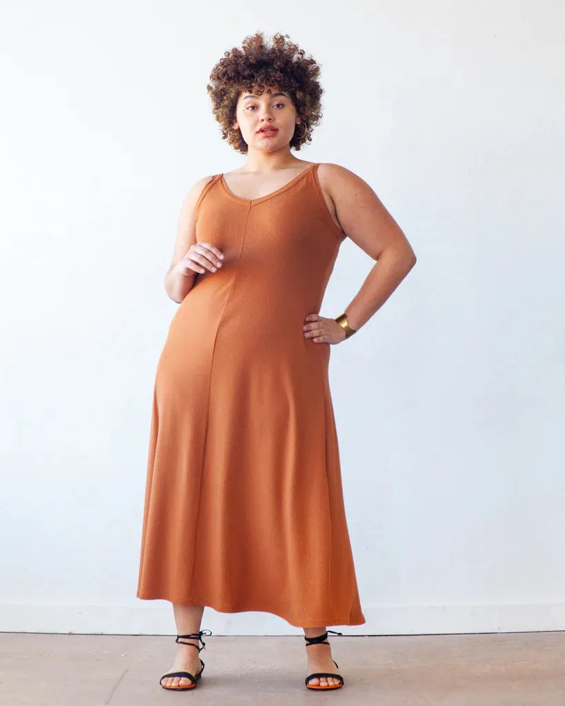 Zoey Tank & Dress | Plus Size 14-32 | Sewing Pattern by True Bias